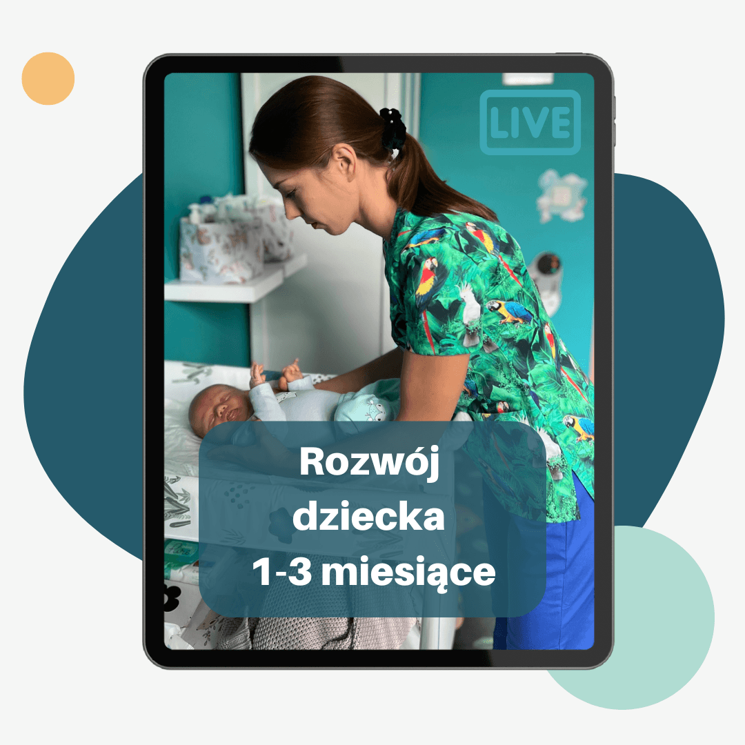 Rozwój dziecka 1-3 miesiące